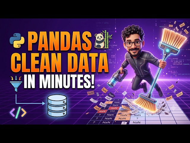 Pandas Preprocessing: How to Clean Messy Data in 6 Minutes