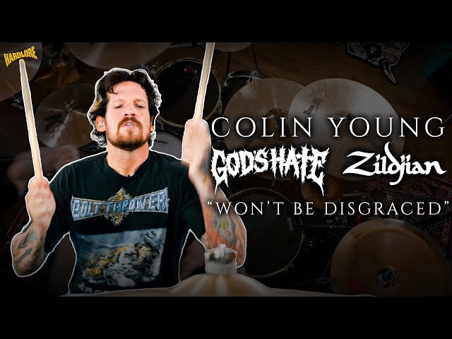 Colin Signs to Zildjian | God’s Hate: "Won’t Be Disgraced"