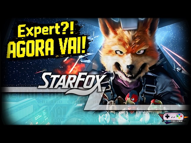 AGORA VAI! Star Fox no Expert: a rota mais difícil!!