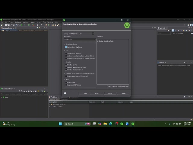 Initialize a Spring Boot Maven Project & Add Dependencies in STS | Complete Setup (2026)