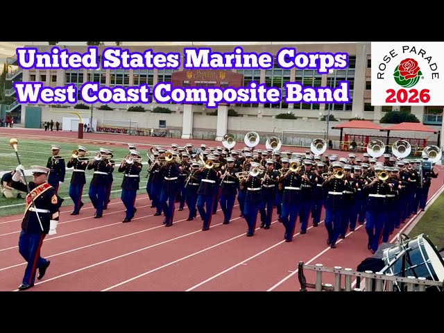 United States Marine Corps West Coast Composite Band (San Diego, CA) - Rose Parade BANDFEST 2026