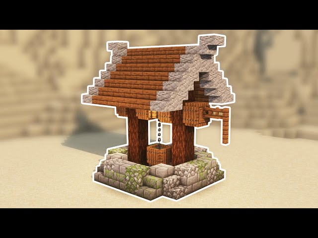 Simple Water Well 🌸 Minecraft Tutorial