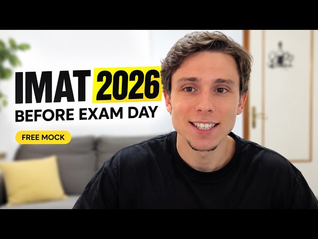 IMAT 2026 Exam Day Heads Up + FREE Predictive Mock