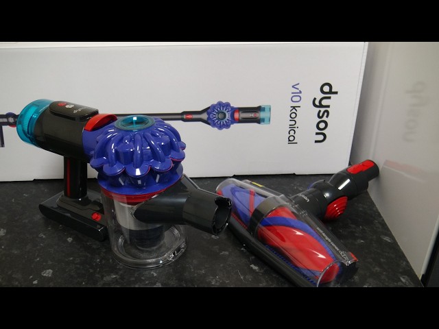 Aspiradora inalámbrica cónica Dyson V10