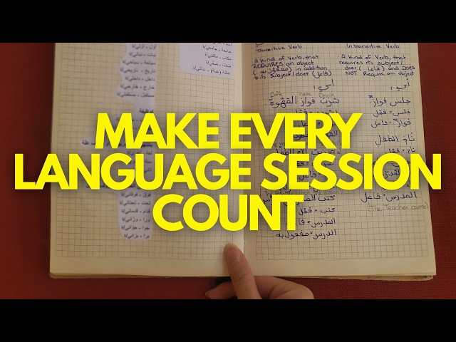 How to never waste your own time again while learning a language