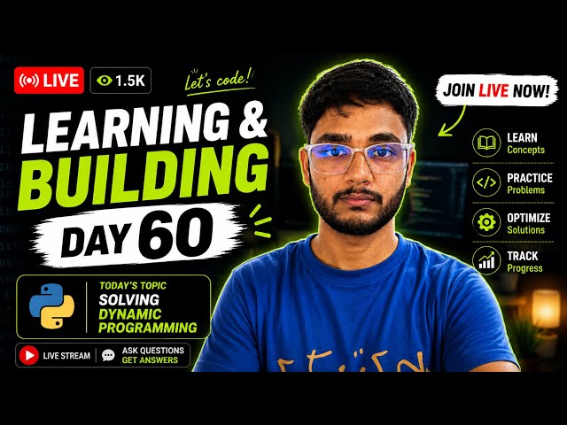 Day 60 DSA Learning | Problem Solving Using Python