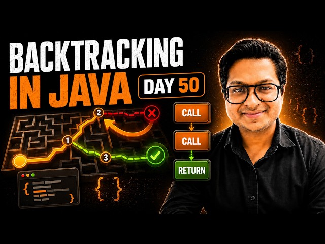 Introduction to Backtracking Using Recursion in Java | DSA Day 50