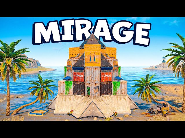 The MIRAGE. Bunker base with 4 walls to TC - rust base design