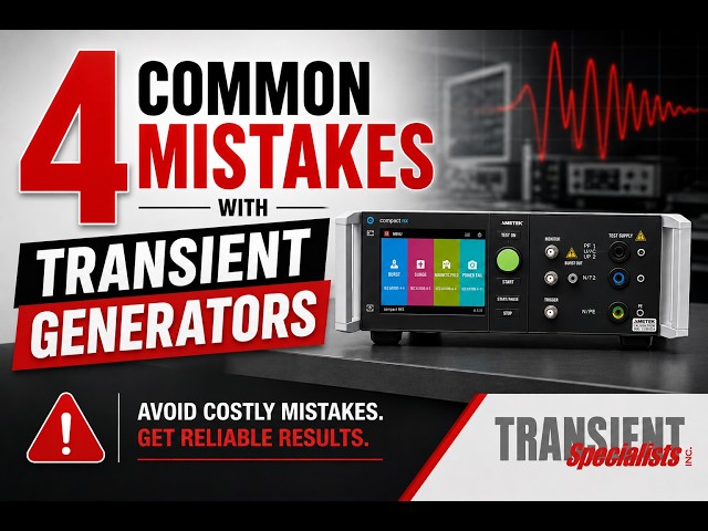 4 Common Mistakes With Transient Generators