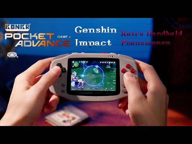 KONKR Pocket ADVANCE Gaming Experience:Genshin Impact