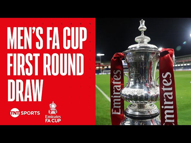 LIVE: Men's 2026/27 FA Cup First Round Draw 🏆