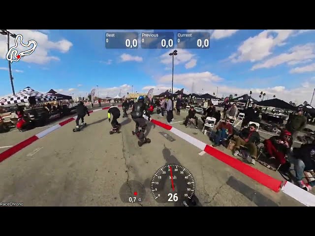 Esk8Con 2023 Las Vegas POV Pro class Finals electric skateboard race full