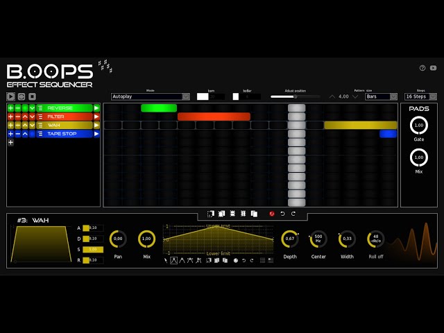 B.Oops - A New and Free Glitch Effect Sequencer Plugin