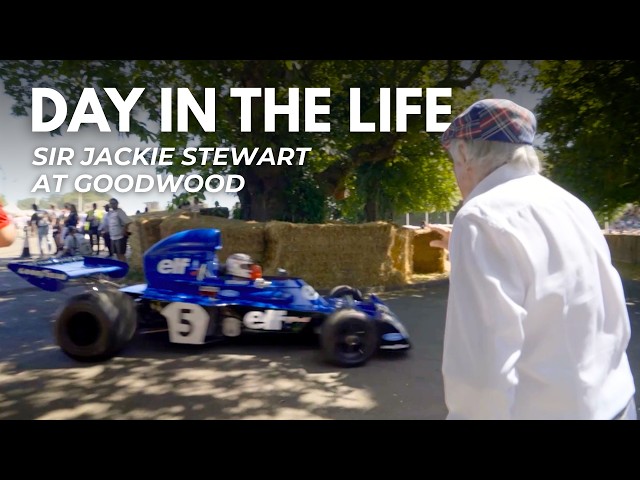 Behind the scenes with Sir Jackie Stewart | Goodwood FOS 2026
