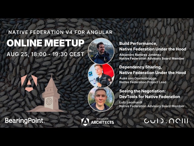 Online Meetup:  Federation v4 for Angular