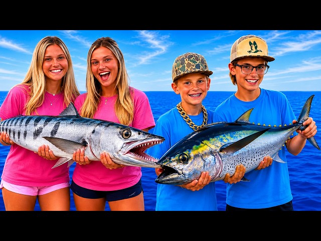 Boys vs Girls Fishing Challenge!