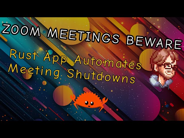 Building a Zoom Auto-Ender: UI Overhaul and API Challenges