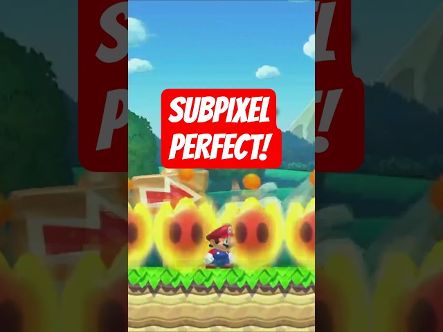 Even Harder Than Pixel Perfect #mario #mariomaker2 #nintendo
