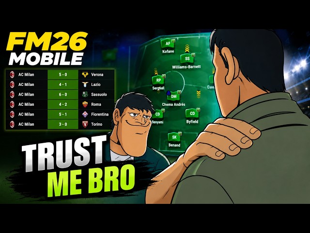 You HAVE To Use This HYPED FM26 Mobile Tactic 🔥