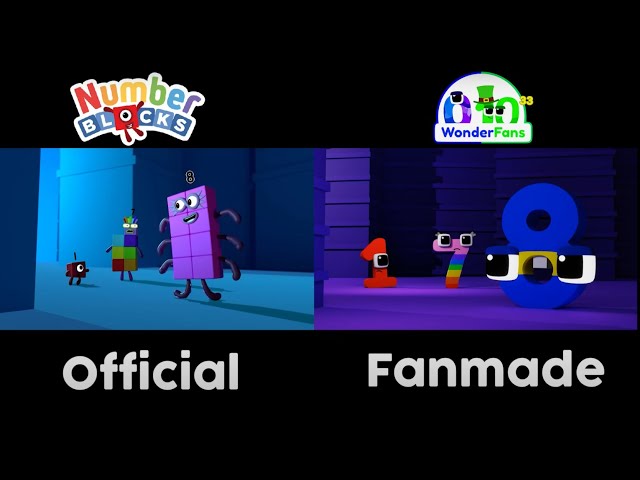 EPIC NEW Superhero 8 Music Video! Comparison | WonderFans