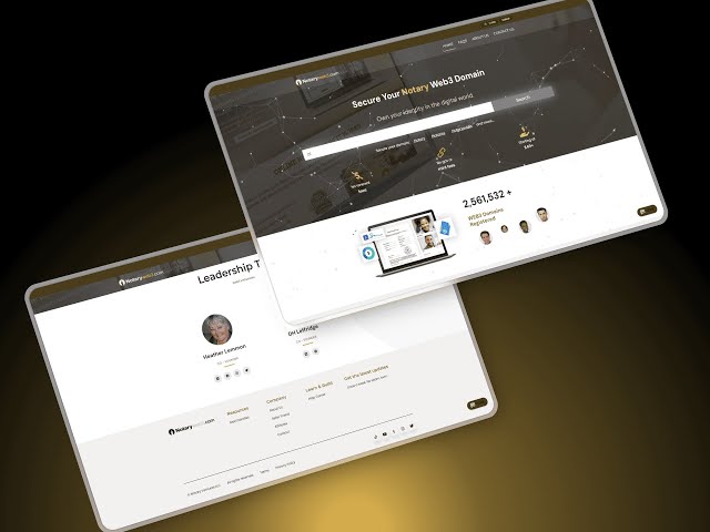 NotaryWeb3 - Frontend Design