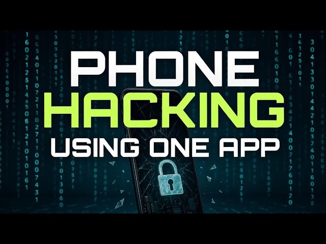 How Phone Hacking Works Using One App | Ethical Hacking Demo (Educational)