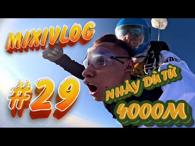 MixiVLOG#29: Cùng Độ Mixi lêu hêu 4 ngày khám phá nước Đức và pha nhảy dù đáng nhớ từ độ cao 4000m.