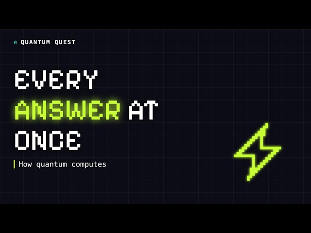 How a Quantum Computer Actually Computes ⚡