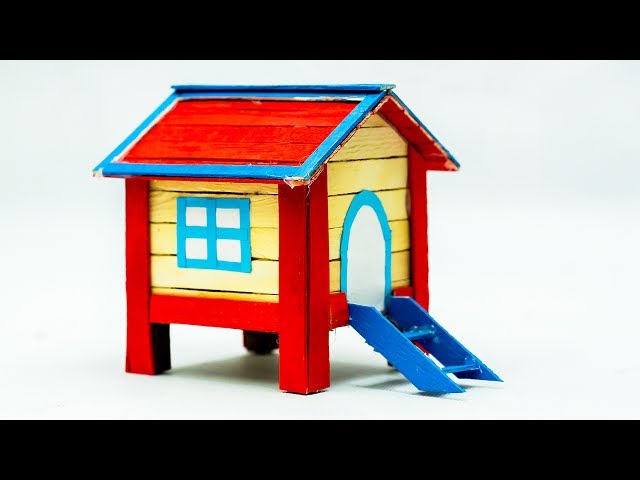 How To Make A Popsicle Stick House Very Easy