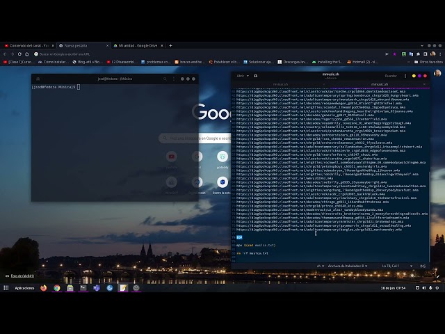 Escuchar música por terminal con mpv usando un script