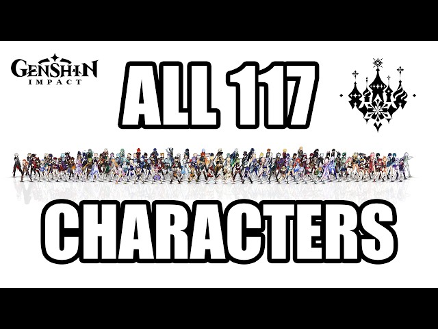 All 117 Characters Specialist Dance before Snezhnaya | Genshin Impact