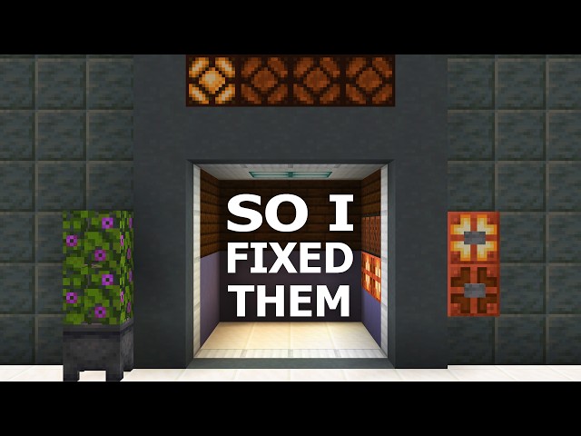 All Minecraft Elevators Have the Same Problem...