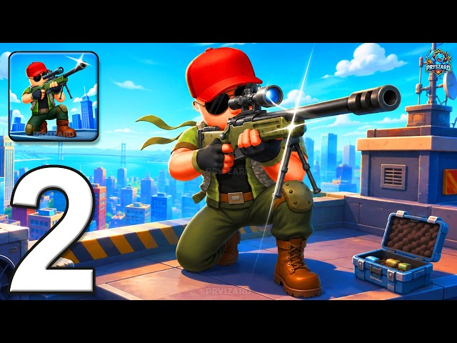 Headshot Fury: Sniper Game - Gameplay Walkthrough Part 2 - Sniper Game (iOS, Android)