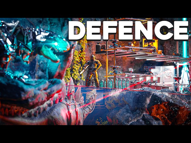 How 4 Youtubers Raids And Denfends Against 1000 Players - ARK: Survival Evolved