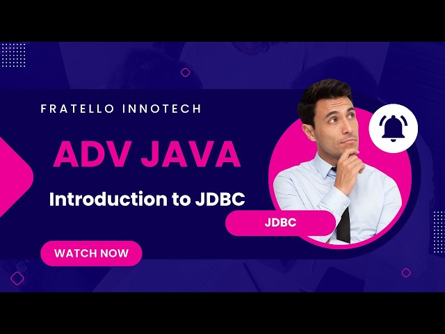 Introduction to JDBC in Advanced Java