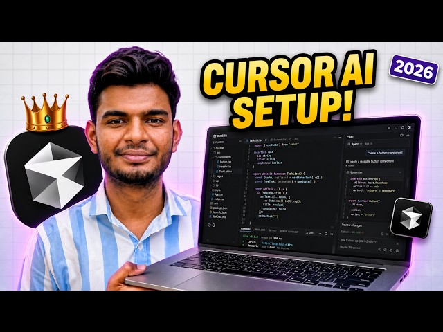 How to Set Up Cursor AI for Coding in 2026 | Complete Cursor IDE Setup Guide