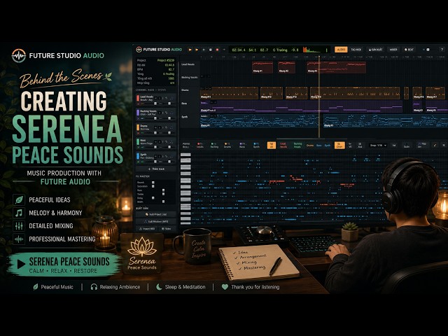 Behind the Scenes: How We Create Peaceful Music with Future Audio for Serenea Peace Sounds Channel