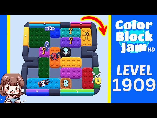 Color Block Jam Level 1001 (1909) Solution Walkthrough