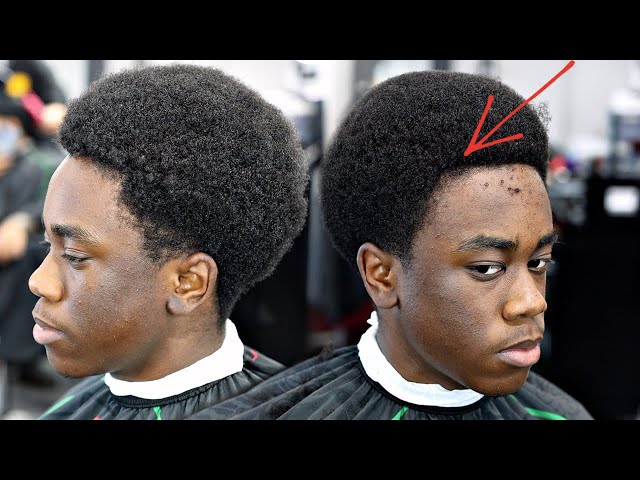 *FULL LENGTH LINE UP RESTORATION* HAIRCUT TUTORIAL: AFRO MID TAPER