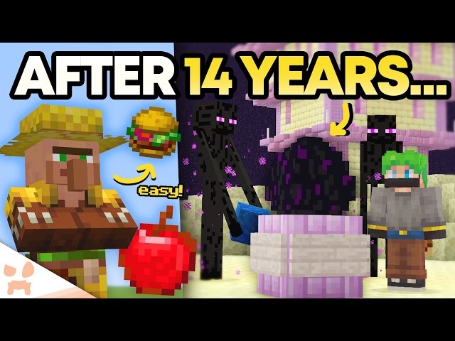 STRANGE NEW MINECRAFT DRAGON EGG UPDATE, CAVE BIOME UPGRADE + NEW VILLAGER FOODS ARE HERE?!