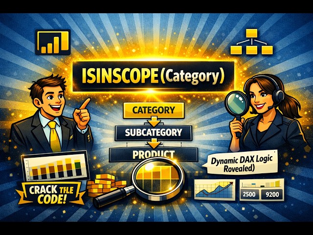 Power BI Interview Question: ISINSCOPE Explained