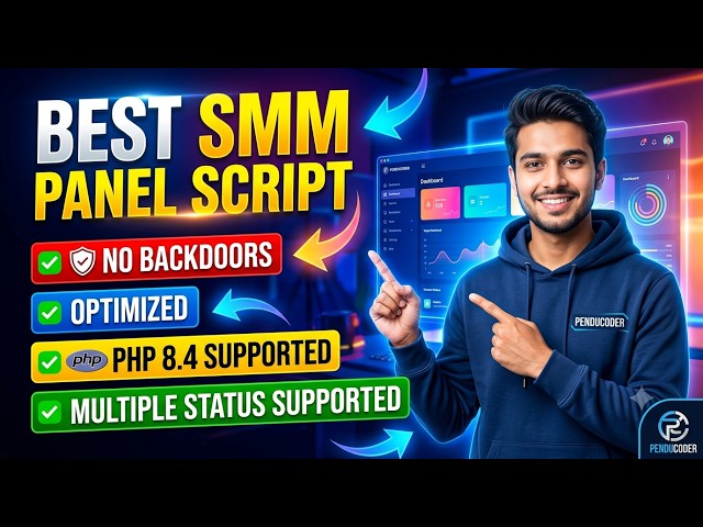 New Best SMM Panel Script | No Backdoors | Fully Secure | Fast and Optimized|  PHP 8.4 supported