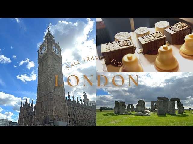 Travel vlog London & English countryside | Bath, Stonehenge, afternoon tea, sightseeing