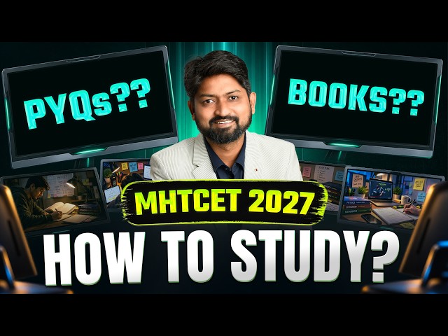 MHT-CET 2027 कैसे पढ़ें? Complete Study Plan | #mhtcet2027