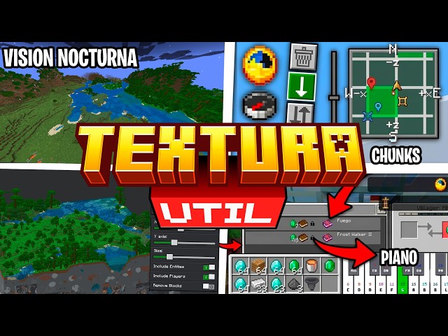 ✅THE BEST USEFUL TEXTURE for MINECRAFT BEDROCK (26.X) Deesse UI MCPE
