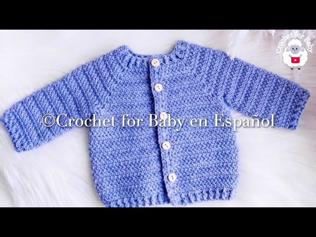 You have to knit one! Baby Jacket, Cardigan, Crochet Cardigan for Baby