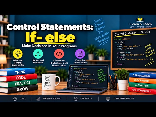 Control Statements: IF-Else