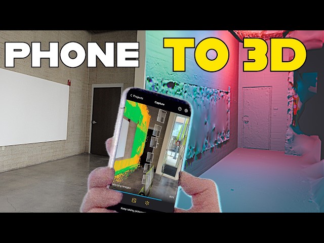 RealityScan Mobile Tutorial: Scan Interior Spaces Into 3D With Your Phone
