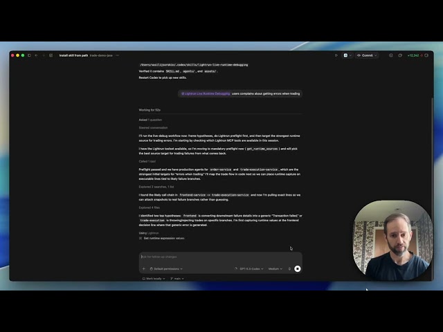 Debug Live Production Apps in Codex with Lightrun MCP