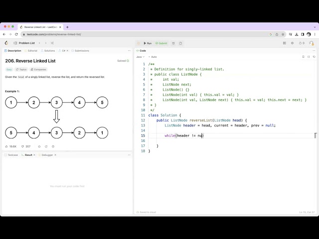 206. Reverse Linked List